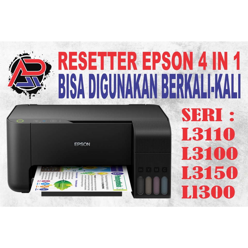 RESETTER / RESET PRINTER EPSON L3110 L3100 L3150 L1300