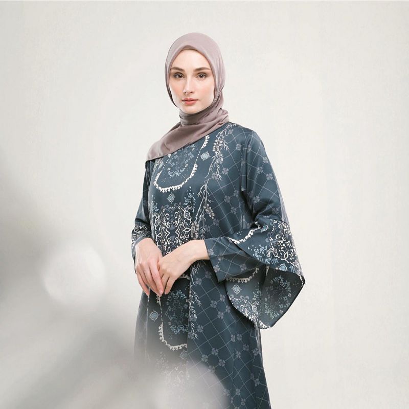 preloved gamis vanilla hijab