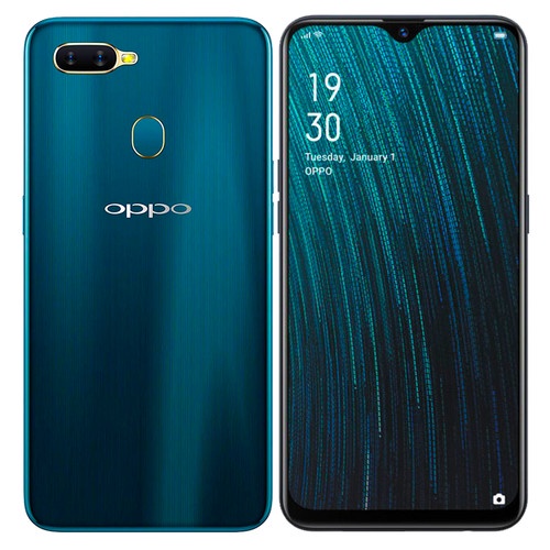 HP OPPO A5s Ram 3GB Internal 32GB 4LTE Fullset-green