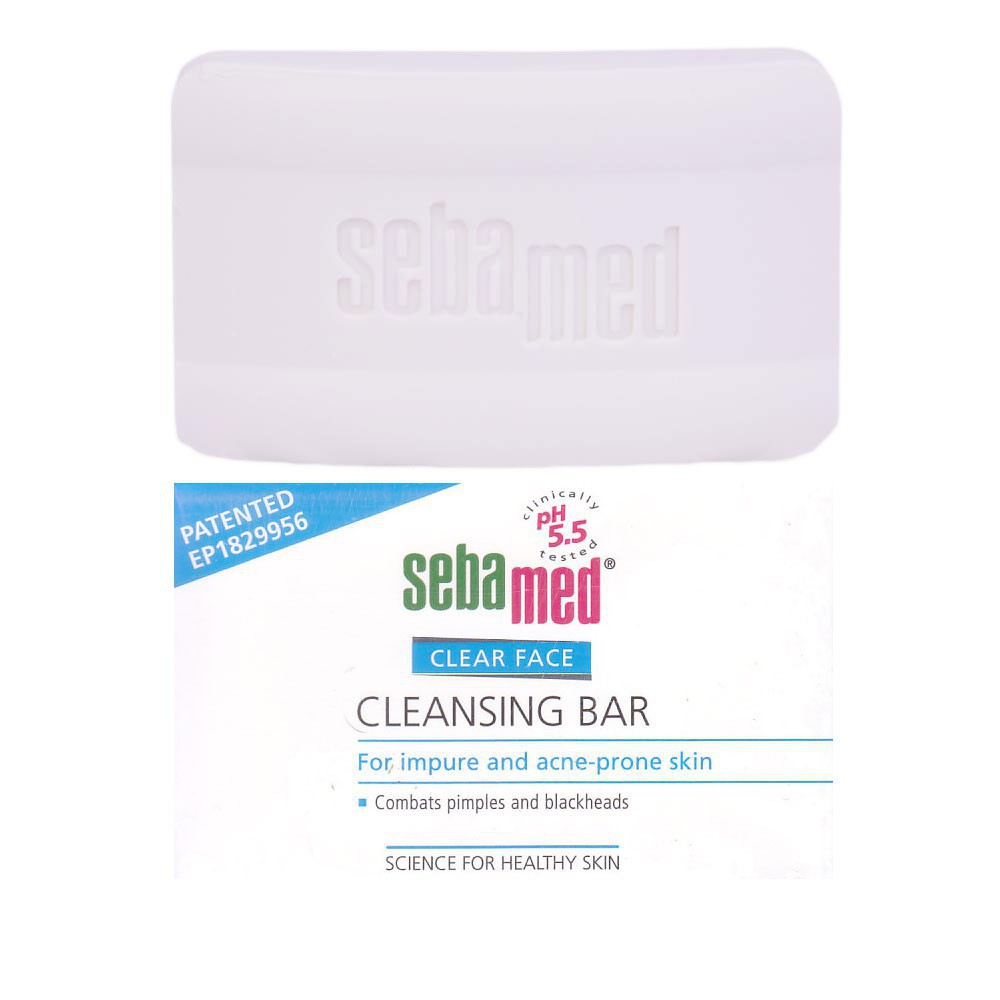 Sebamed Clear Face Cleansing Bar / Sabun Mandi / Sabun Kulit Sensitif