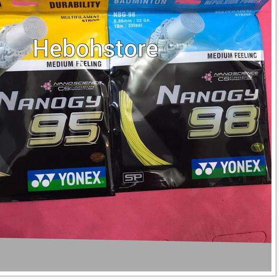 Senar Raket Badminton Yonex Nanoray 95 98 Sunrise Original
