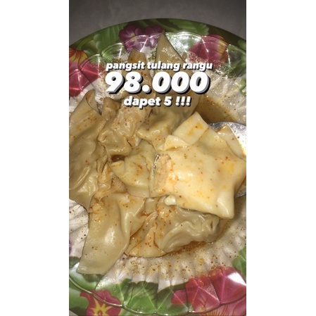 

NYAI MERCON PANGSIT TULANG RANGU PAKET HEMAT ISI 5 PCS