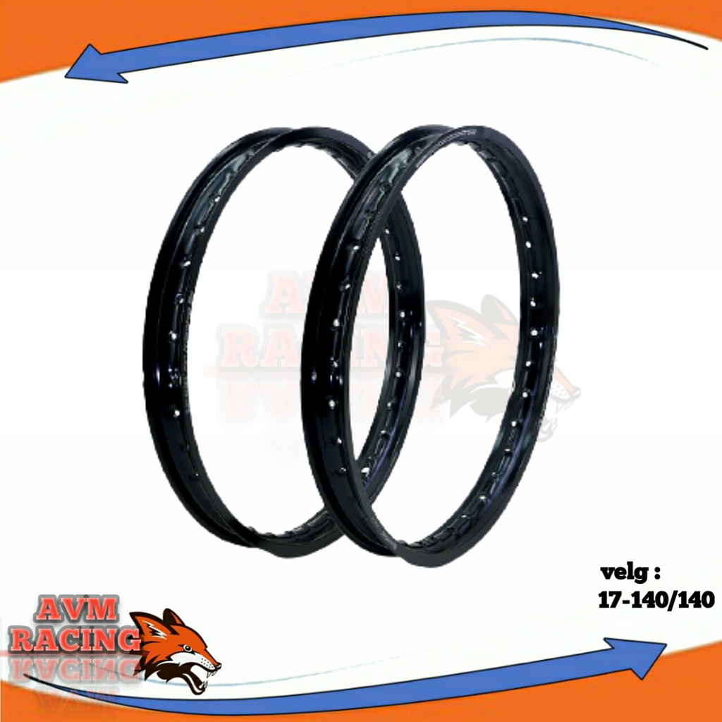 velg set scarlet ring 17 140 140 - Pelek Pelak Velg Jari Ruji scarlet ring 17 140 140 wm black