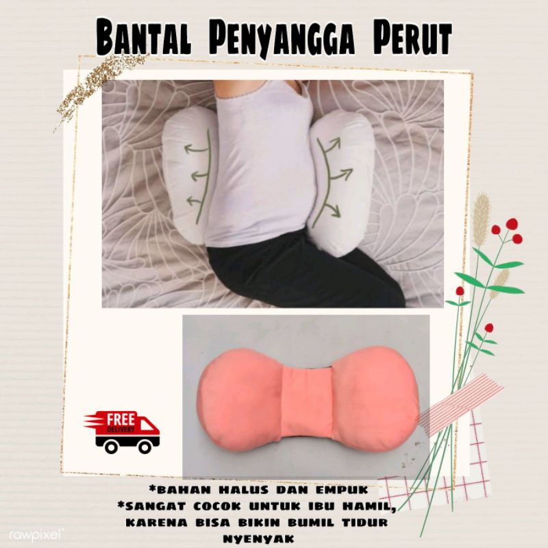 BANTAL IBU HAMIL PENOPANG PERUT | BANTAL IBU HAMIL SIMPEL | BANTAL HAMIL MURAH