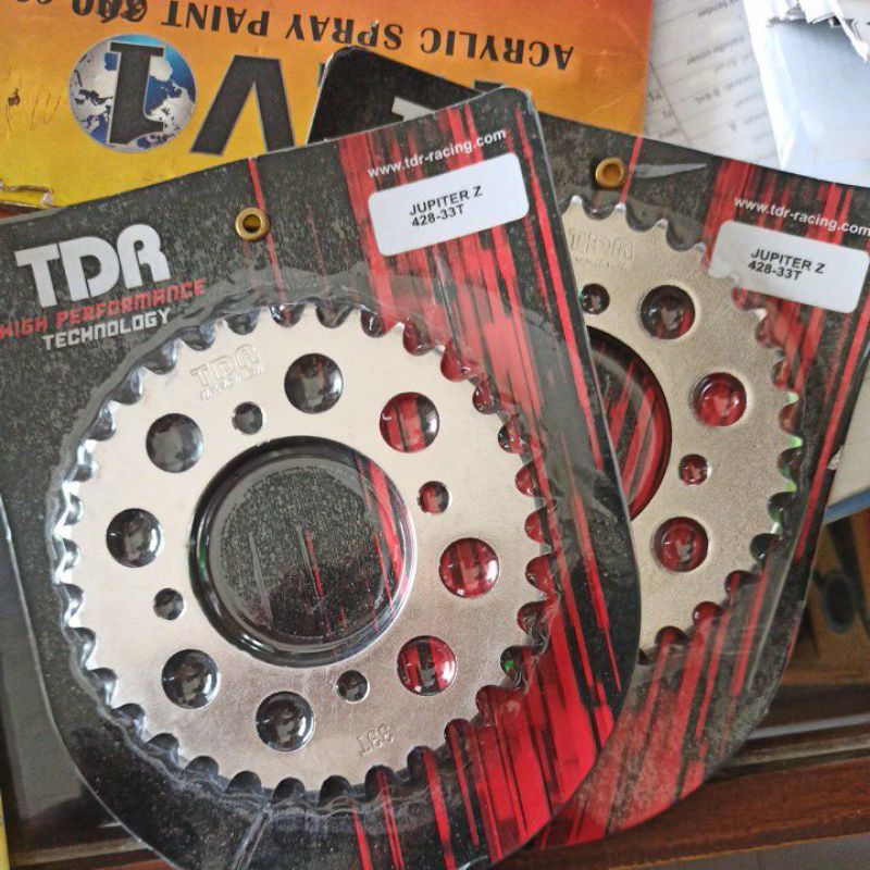gear belakang sss TK tdr 428 33 - 46 Yamaha RX king Jupiter z Jupiter MX lama Vega fiz r-1