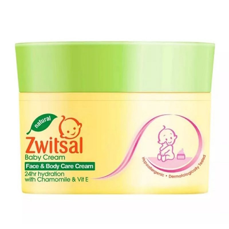 Zwitsal Cream Perawatan Wajah dan Tubuh Bayi / ORIGINAL Baby Face and Body Care Cream / Krim Bayi 50 gr