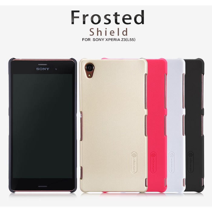 Hard Case SONY Xperia Z3 Nillkin Frosted Shield Casing Original