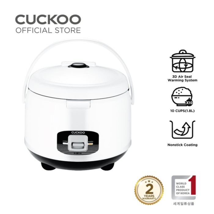 Cuckoo Rice Cooker CR-1055RD - Hitam