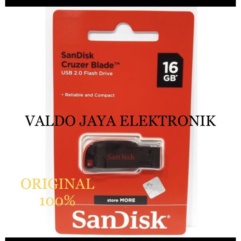 SANDISK USB SANDISK 16gb Cruzer Blade Flash Disk 16GB Sandisk