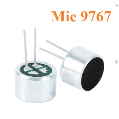 Microphone Jarum Sensor Mic 9767 Kondensor SMD Audio Sensitivity