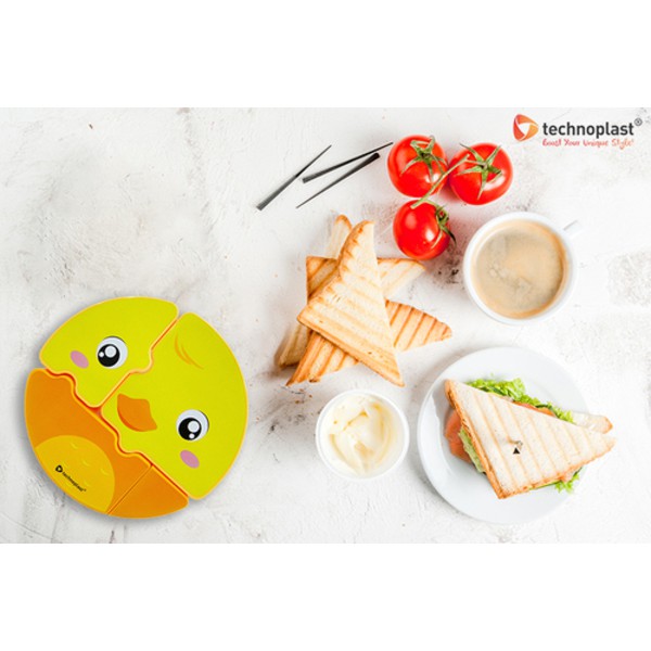 Technoplast Puzzle Lunch Box Set