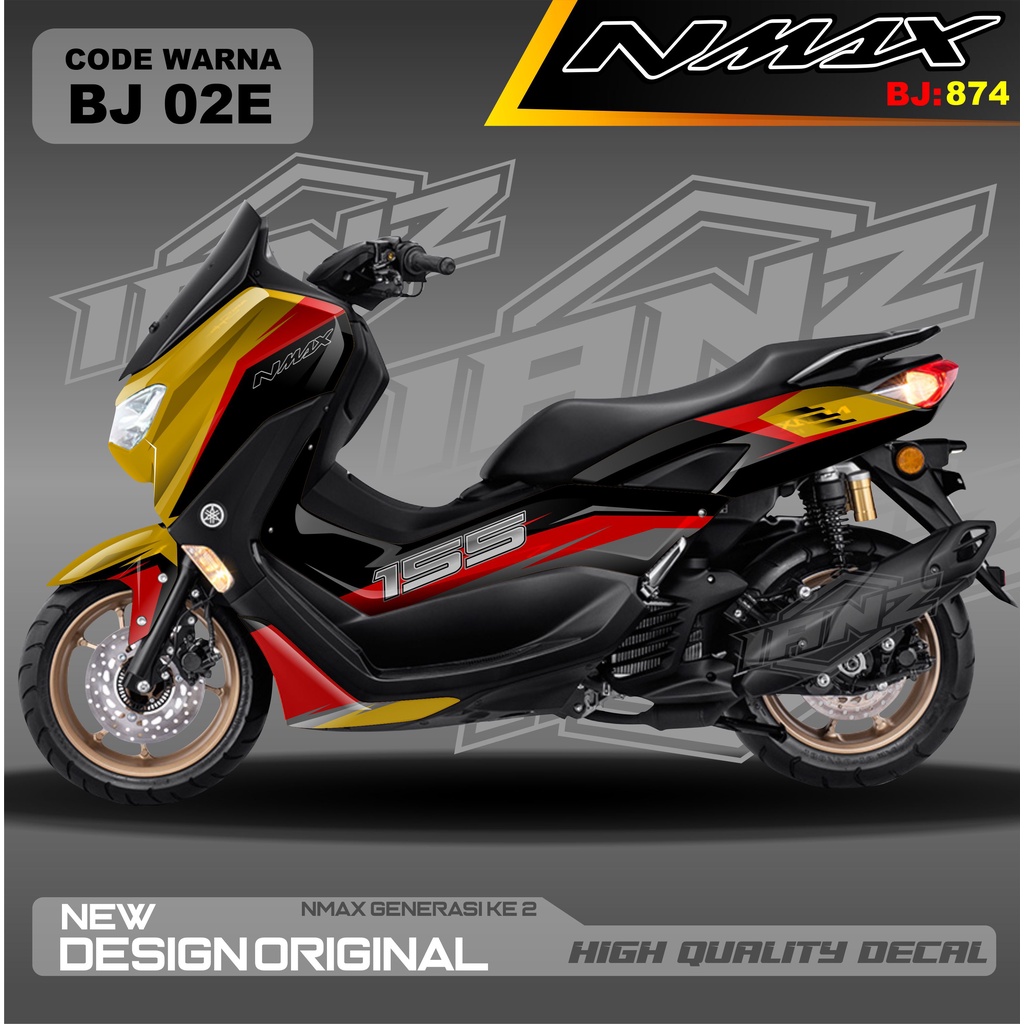 STICKER DECAL ALL NEW NMAX / DECAL STIKER FULL BODY NMAX / stiker decal nmax terbaru