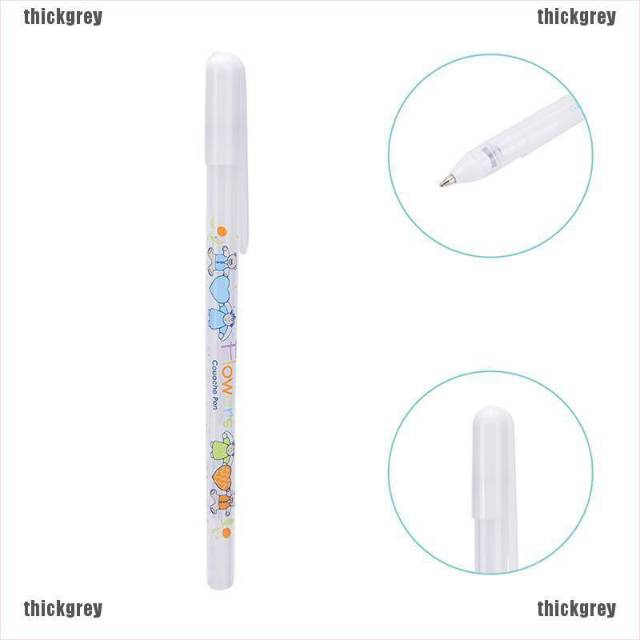 White ink gel pen