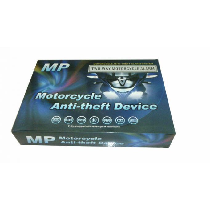 READY STOCK - ALARM MOTOR MP TWO WAY FREE CARA PEMASANGGAN BAHASA INDONESIA MP 2 WAY JAS HUJAN