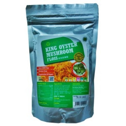 

King Oyster Mushroom Floss 200gr (Abon Jamur Vegan)