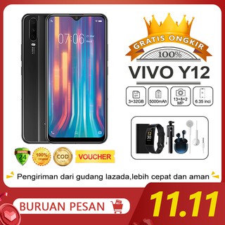 Vivo Y12 Y12i RAM/ROM 3GB/64GB Garansi Resmi Vivo 1 Tahun