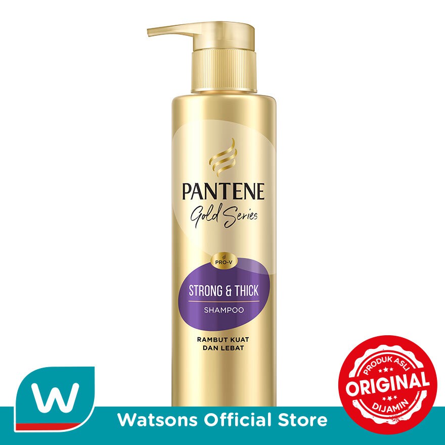 Pantene Gold Series Shampoo Strong & Thick 125ml