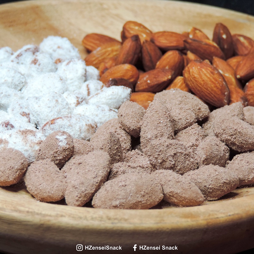 

Roasted Almond/Almond Panggang HZensei - Coklat (100gr)