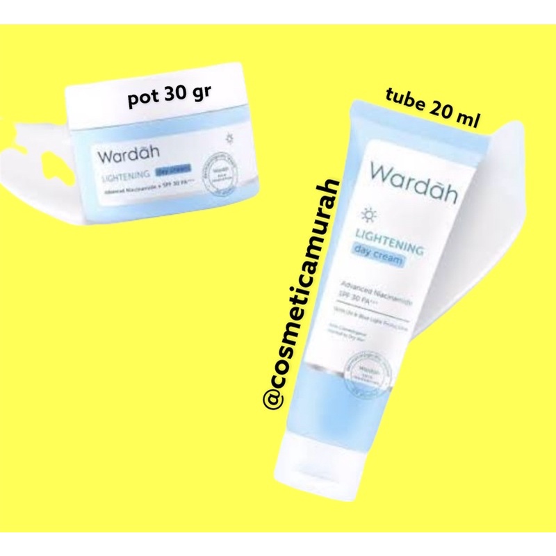 Wardah Lightening Day Gel 30 g cream wardah lightening day gel 30 gram