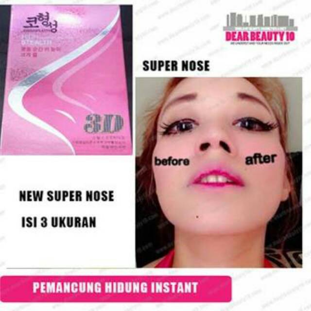 PEMANCUNG HIDUNG INSTAN / NOSE STEALTH 3D - 3D NOSE SCRET