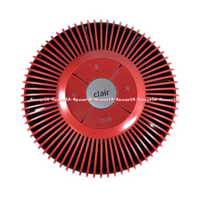 Clair K Penjernih Udara CEPA Penyaring Bau 3 Lapis Filter Teknologi HEPA Clair Air Purifier Warna Putih Hijau Merah