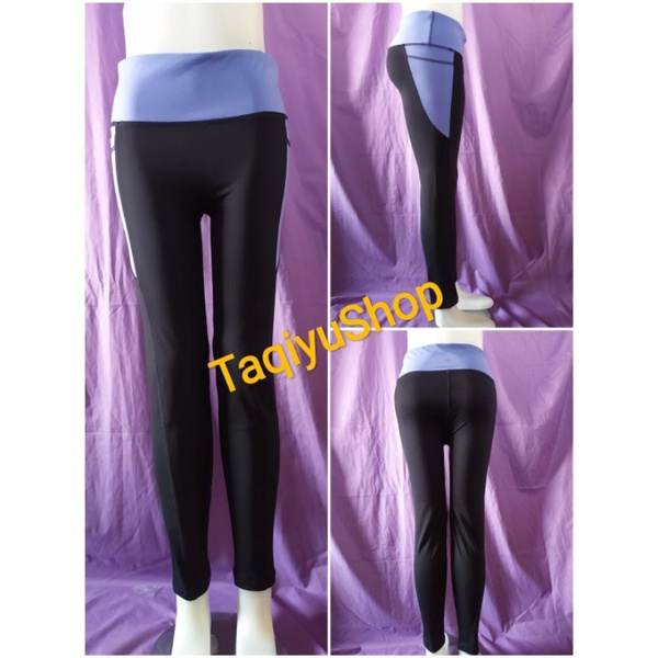 90 Degree By Reflex Legging Black Combine Blue