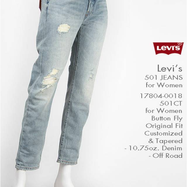 levi's 501 ct selvedge womens