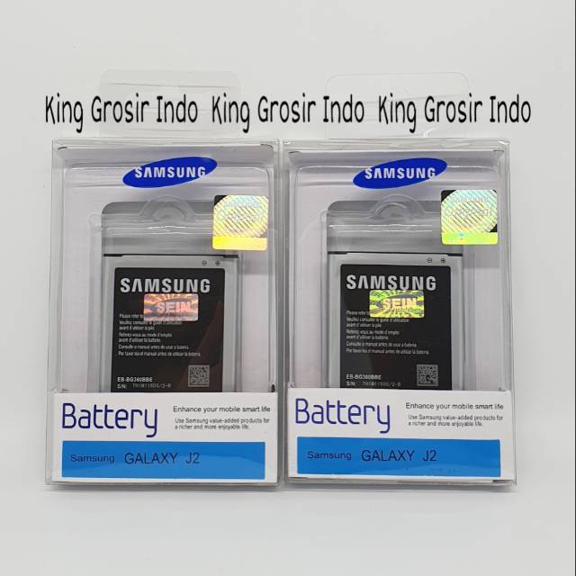 dc88 - Baterai Samsung Galaksi J2 J200 Original SEIN 100% Battery Batere Batre J 2 J 200