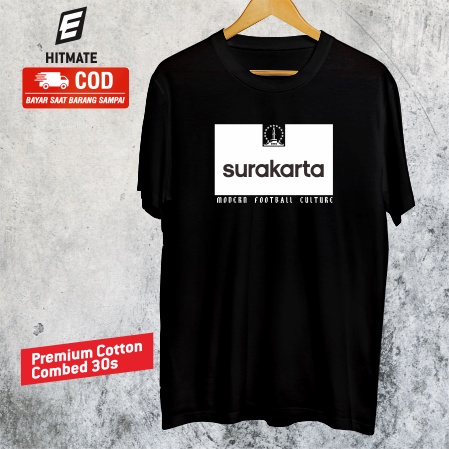 KAOS HOLIGAN SURAKARTA MODERN FOOTBALL CULTURE KAOS CASUAL CULTURE - 41 HITMATE
