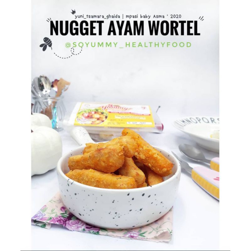 

CHICKEN NUGGET CARROT(produk fast moving,jika stok ada di Frezer maka akan langsung di KIRIM)