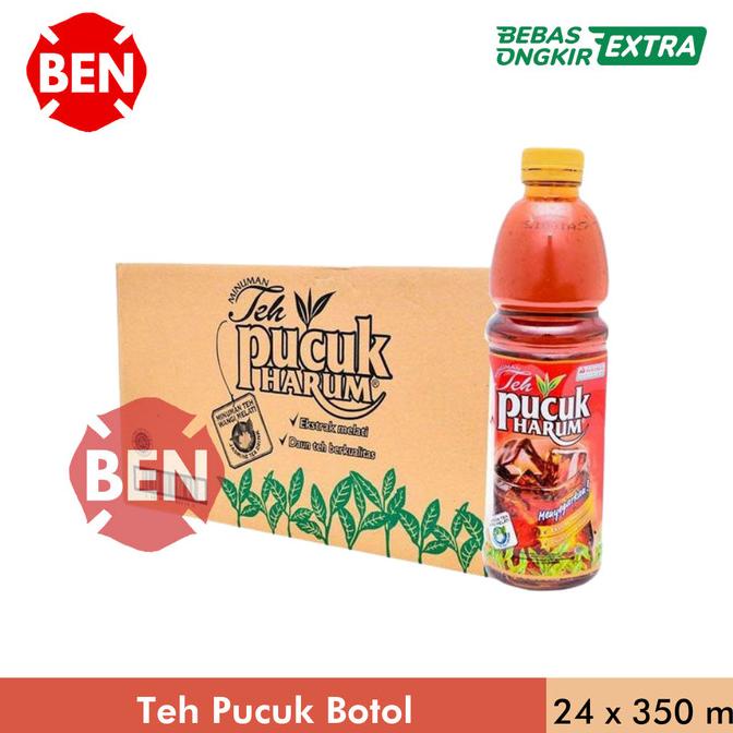 

[ COD ] Teh Pucuk 350ml 350 ml Dus isi 24 Botol Harum Grosir Murah Melati Air TERBAIK Kode 1252