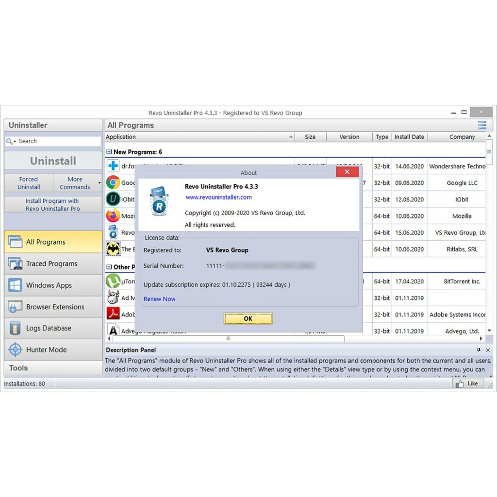 Revo Uninstaller Pro Terbaru 5.3.7 Full Version Lifetime + Video Cara Install