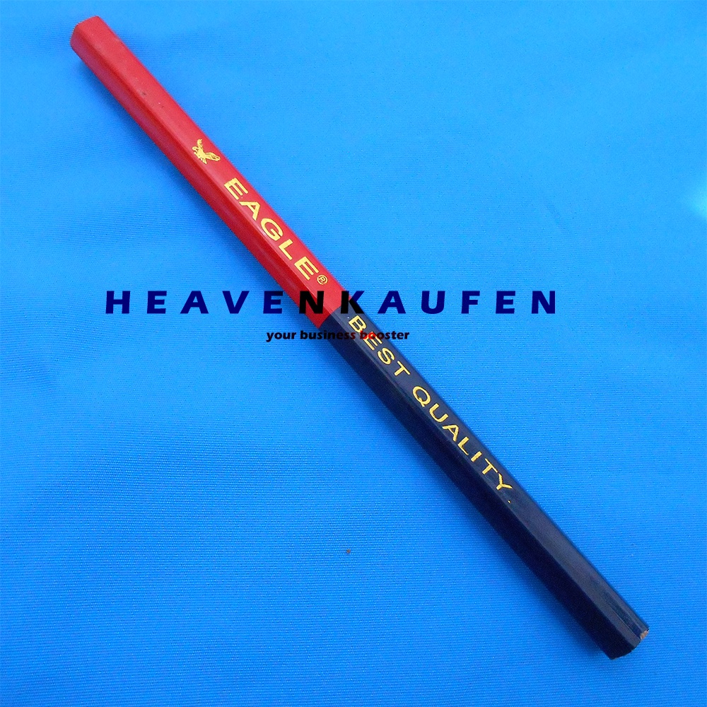 Pensil Kain / Pensil Jahit Dua Warna Merah - Biru Murah