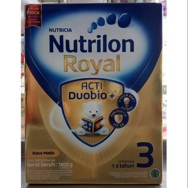 

NUTRILON ROYAL 3 MADU 1800GR