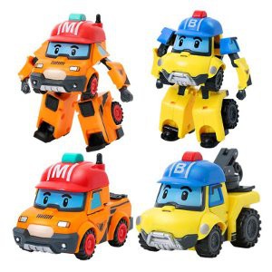ROBOCAR POLI BUCKY   MARK   MAINAN FIGURE ROBOCAR BISA BERUBAH JADI MOBIL ROBOT