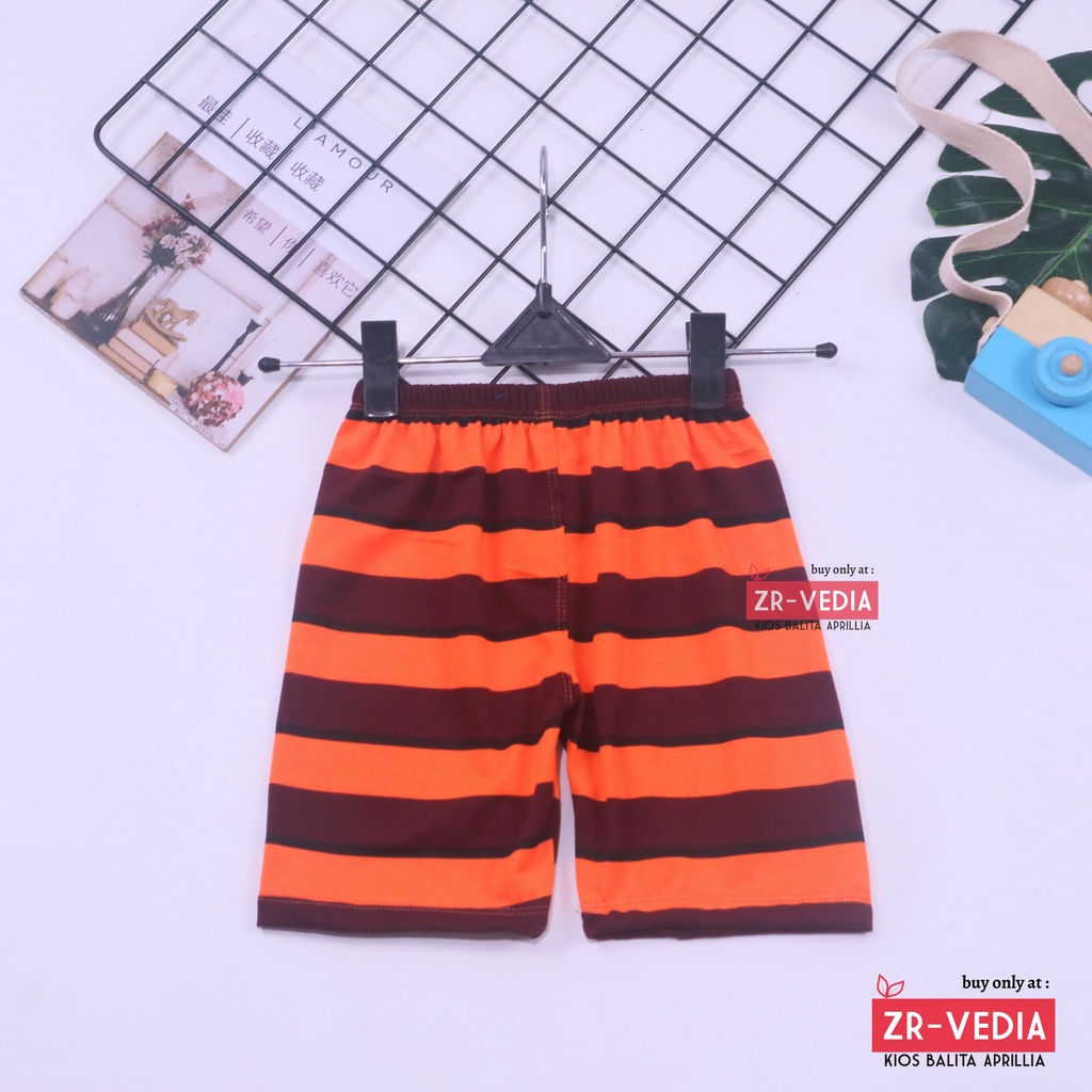 Celana Short MOTIF uk 3-10 Tahun / Celana Ketat Anak Dalaman Rok Legging Pendek Short Pants Adem