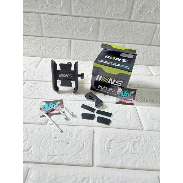 Holder Hp setang/sepion sepeda Motor Dudukan hp di motor
