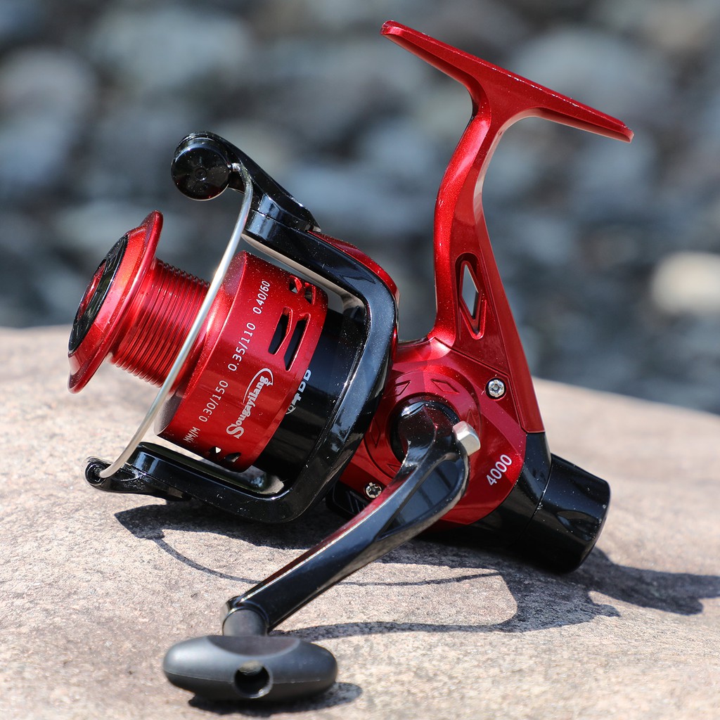 11+1BB  5.2:1 4000 Series Joran Pancing Tackle Pesca Reel Pancing Putar Reel