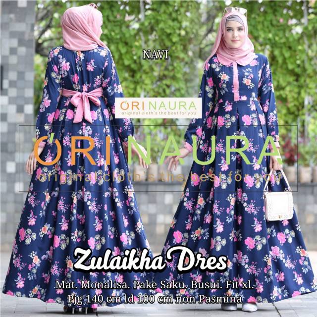 ZULAIKHA DRESS ORI BY NAURA