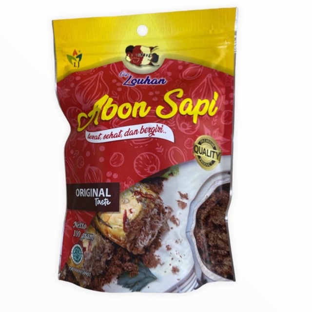 Louhan Abon Sapi Manis 100gr