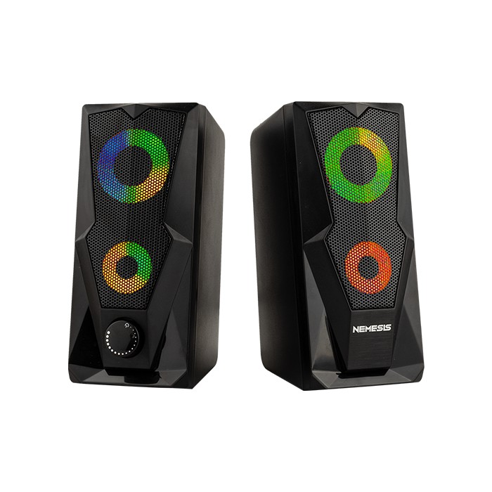 NYK Nemesis Speaker Gaming Auto LED RGB NYK SP-N03 For PC with Laptop