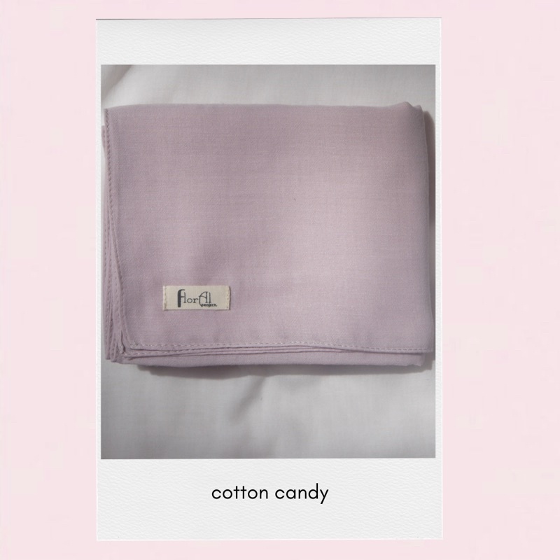 Qia Shawl Pashmina Voal Miracle-Cotton Candy