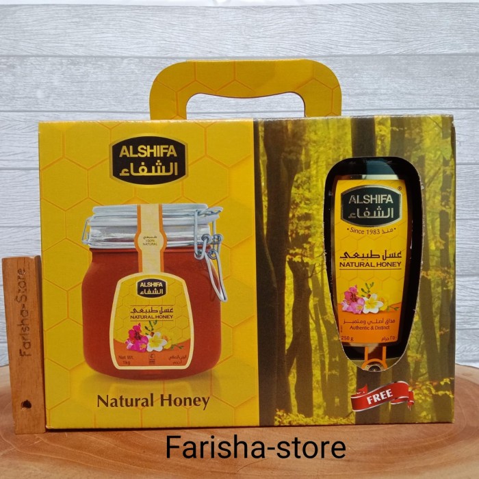 

Paket Madu Alshifa 1 kg Free squeeze 250gr