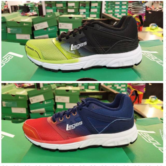Sepatu league legas running pria Terrestra X  La M asli ori murah promo diskon