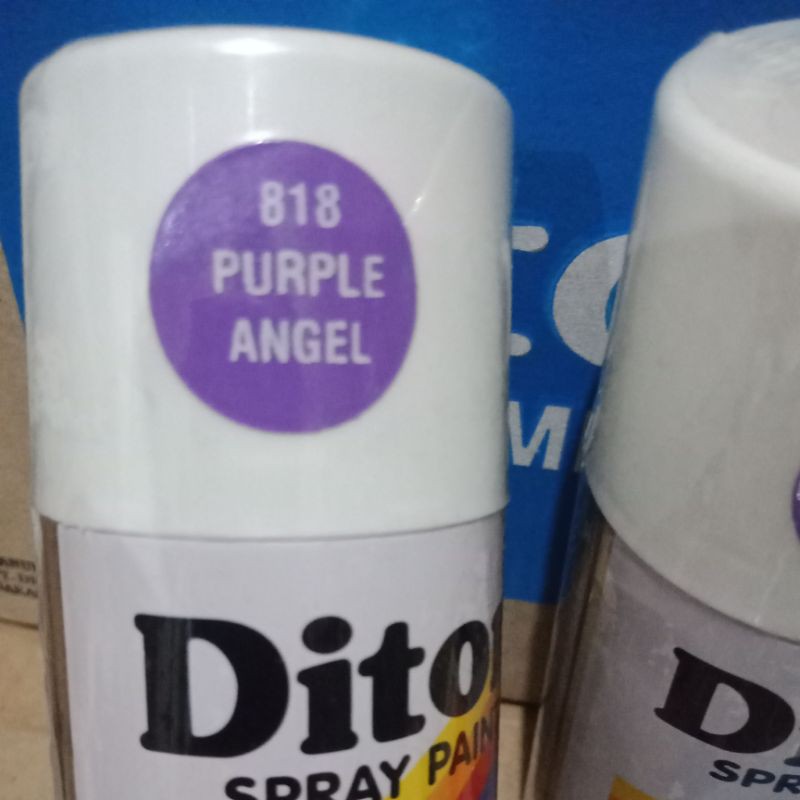 Pilok Pylok Pilox Cat Semprot Diton Purple Angel 818 / Ungu Angel  150cc .