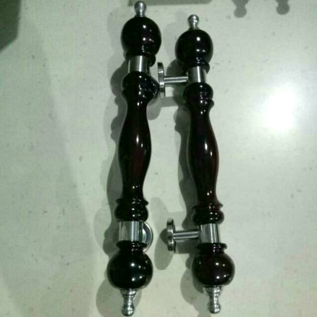2PCS Pull handle pintu kayu Inul tomat coklat marun 36cm kunci pintu tarikan pintu pegangan pintu