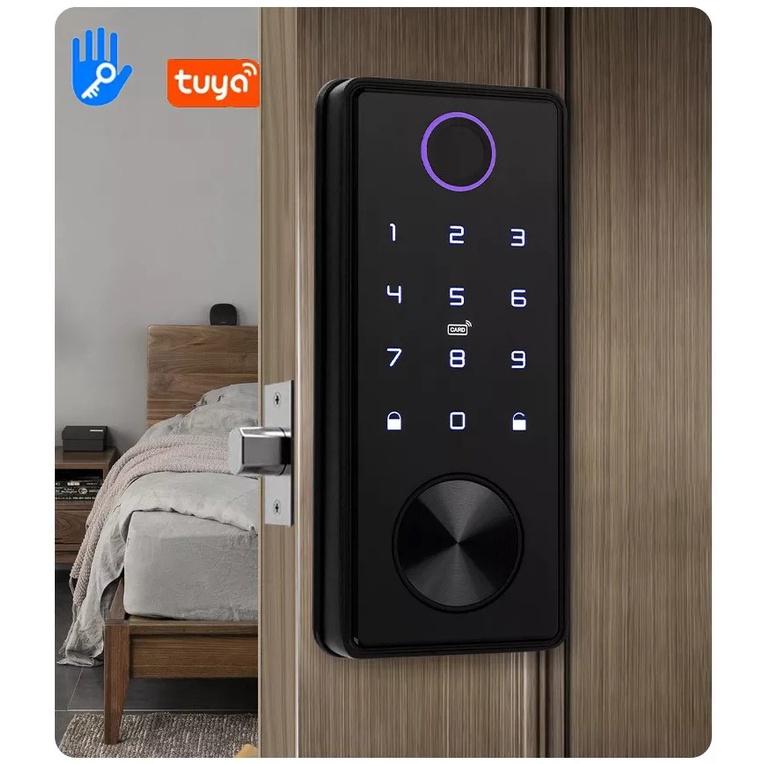 Jual BERMAT Deadbolt Smart Door Lock Pintu Otomatis Fingerprint ...