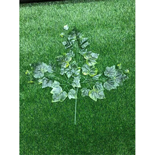 [12 PCS] 1 LUSIN Daun Anggur Artificial / Daun Maple / Daun Plastik Dekorasi Pelaminan Dekorasi