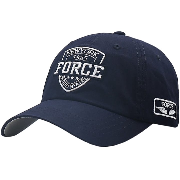 Terbaru Topi Distro Baseball New York Force Topi Baseball Pria dan wanita