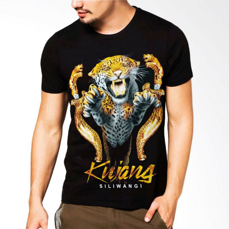 Kaos distro kujang siliwangi / kaos kujang siliwangi / kaos kujang / kaos macan / kaos gambar kujang